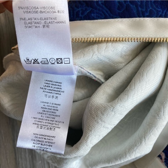 💋 Pietro Brunelli floral formal maternity dress 👗 M - Picture 10 of 11